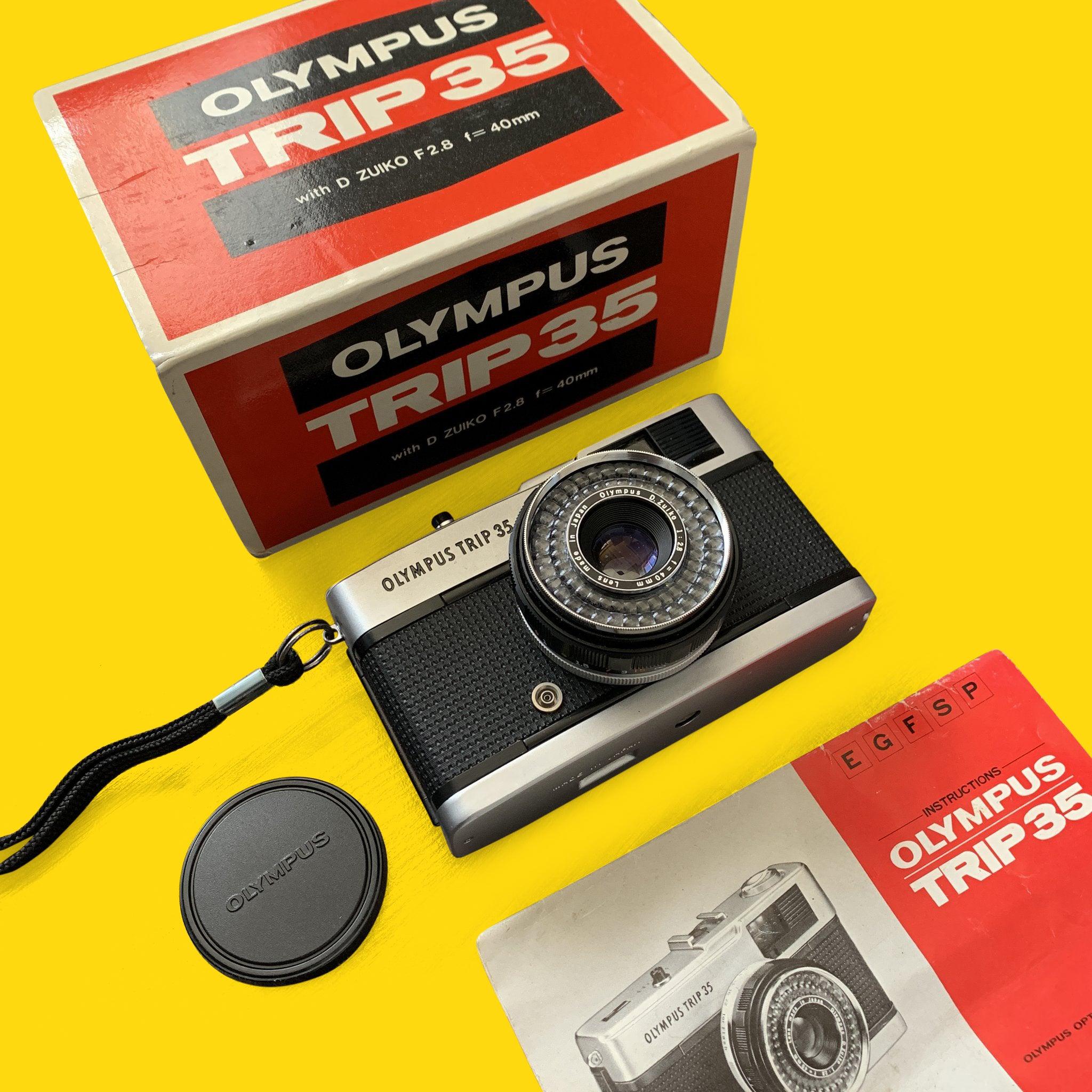 Olympus Trip 35 Film Camera with Original Box – Film Camera Store