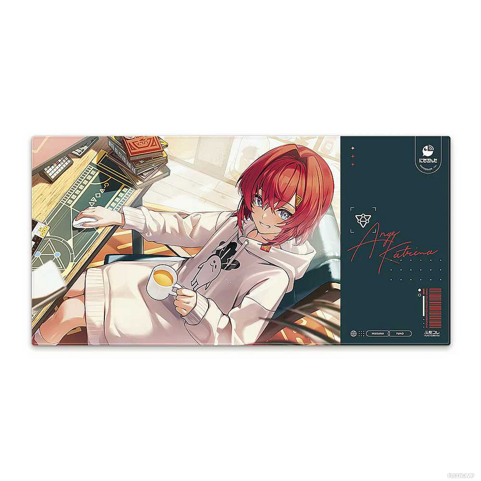 葛葉、叶、イブラヒムらのキーボード、キーキャップ、マウスパッドが