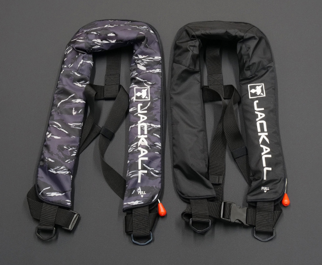 JK自動膨張ライフジャケットJF03は2024年新発売の桜マーク付き自動膨張