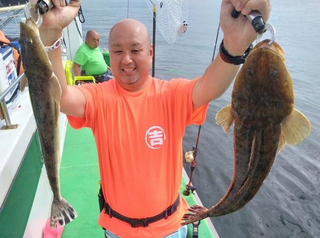 東京湾のアジ・マゴチ・タチウオ釣りなら深川 吉野屋でバッチリ！釣果+