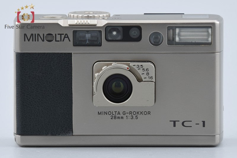 中古】MINOLTA ミノルタ TC-1 コンパクトフィルムカメラ 元箱付き