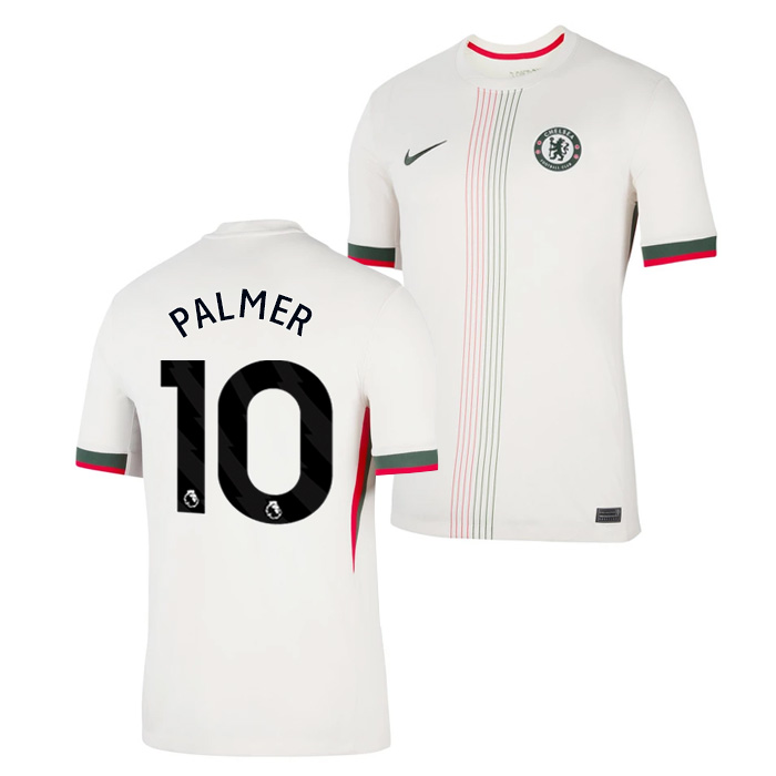 チェルシー 25-26 アウェイ 半袖 ユニフォーム(胸スポンサー無し) No