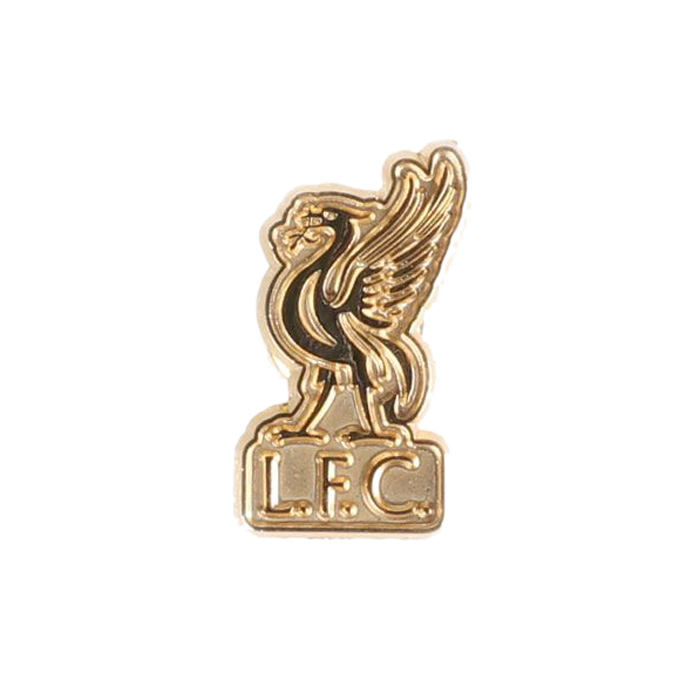 リバプール オフィシャル ピンバッジ LFC(ゴールド)A7914 | サッカー