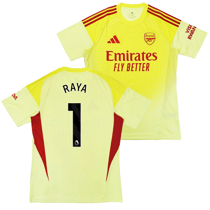 アーセナル 25-26 GK 半袖 ユニフォーム No.1 ラヤ【adidas/アディダス