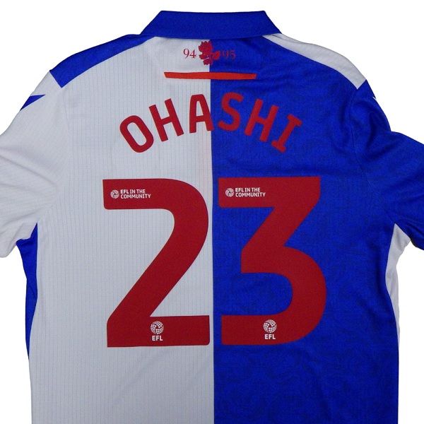 即発送可 ブラックバーン 24/25 大橋祐紀 公式ユニフォーム ホーム