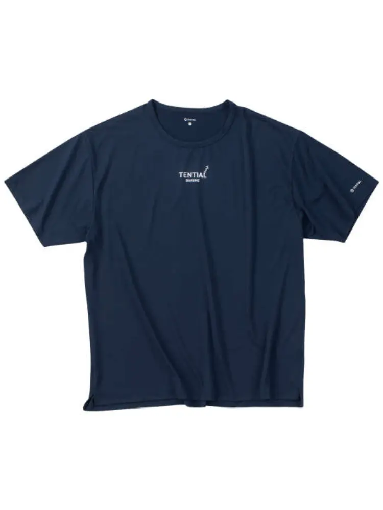 ネイビー 【TENTIAL(テンシャル)】【3L-5L】BAKUNE Mesh半袖Tシャツ