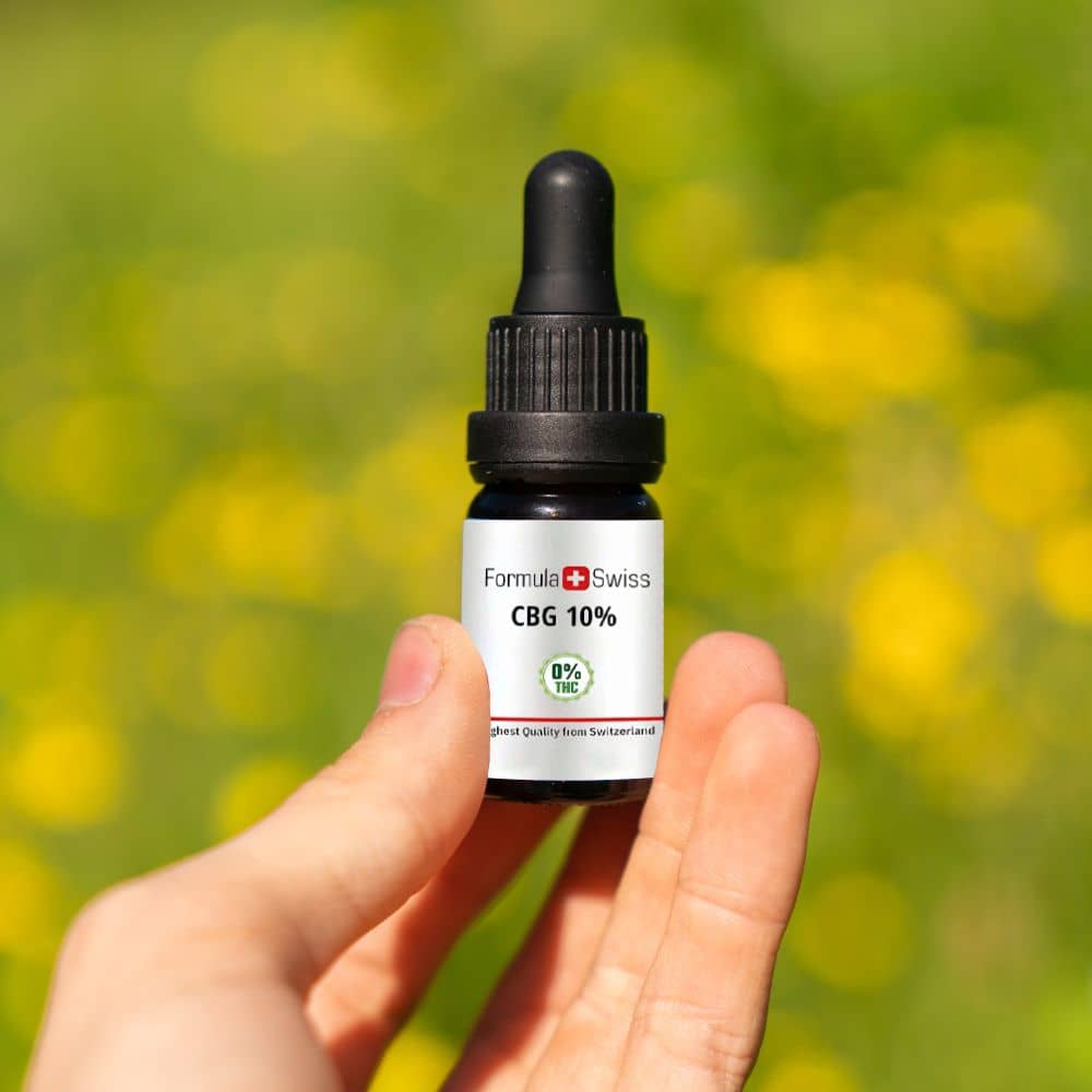 CBG oil in MCT oil (10% CBG) - Certified Organic & Vegan