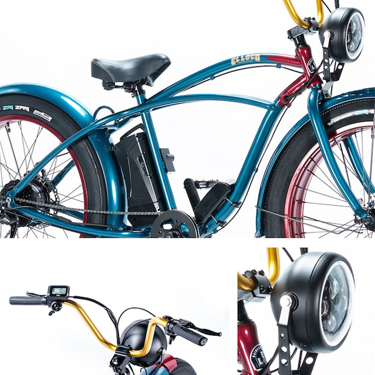 これはオシャレ！ビーチクルーザータイプの電動アシスト自転車「El