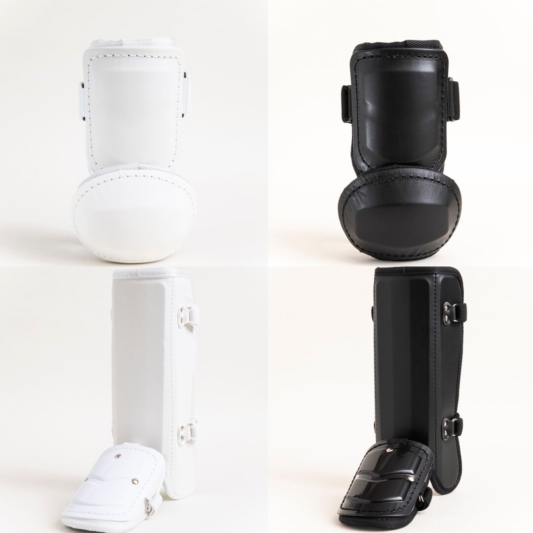 エルボーガード・フットガードセット】White/Black高校野球対応 | 共感