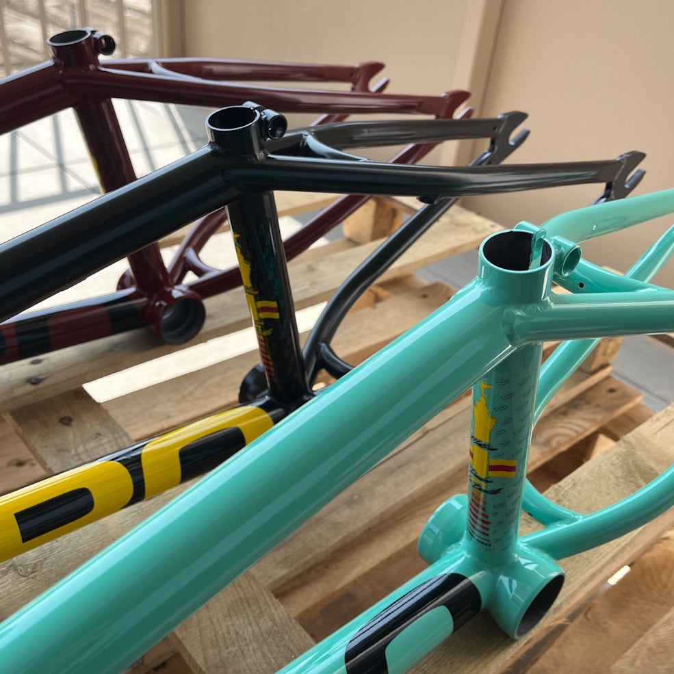 Haro La Bastille V2 19.5” Merlot Red Rahmen / Frame – Fourpegsbmx Shop