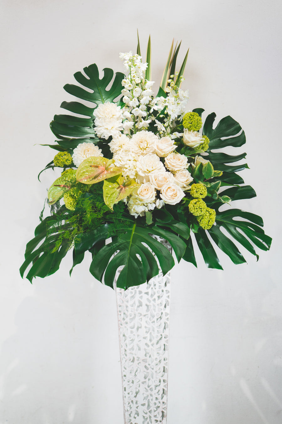 スタンドフラワー（シングル_白） – FlowerDX