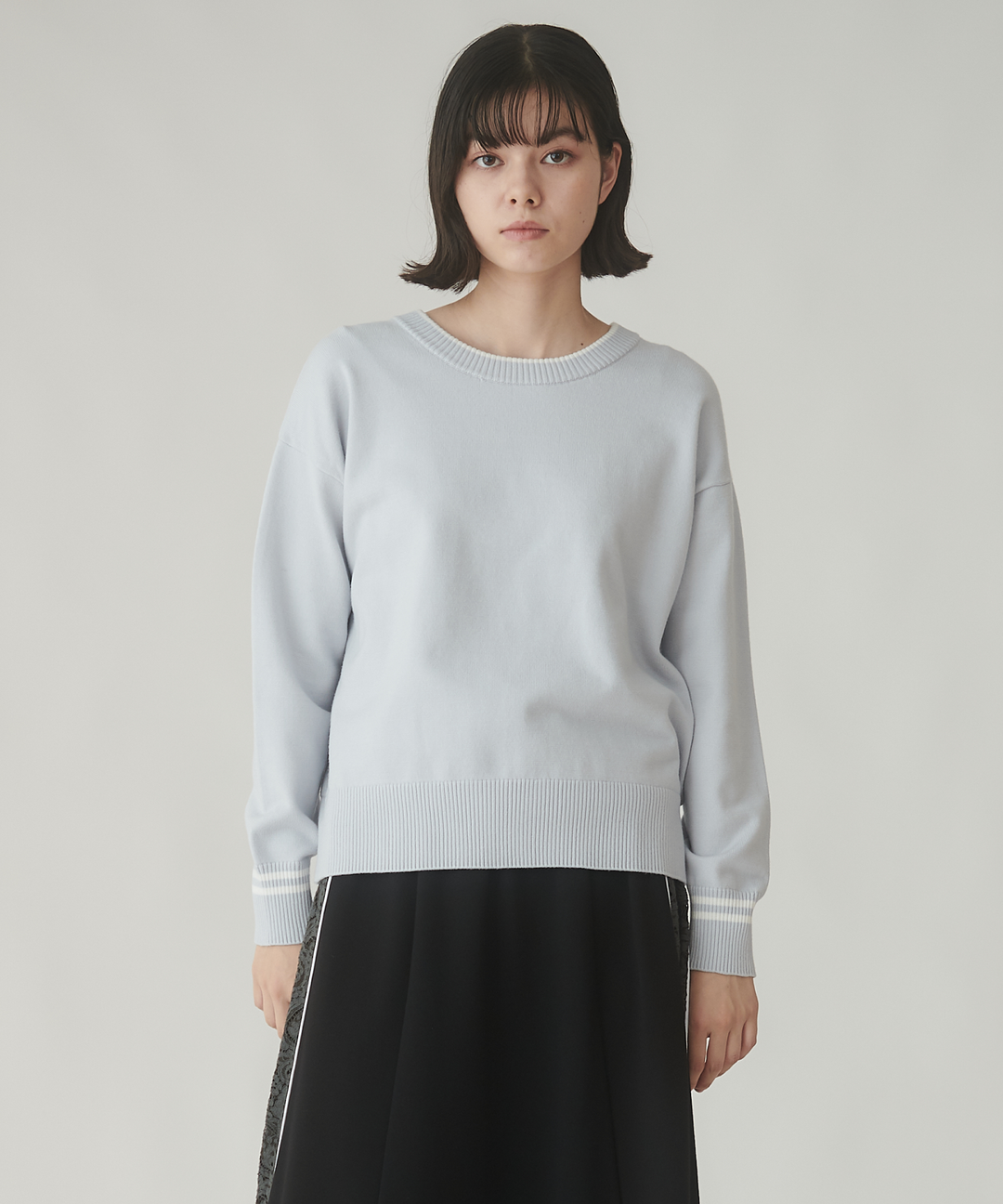 ハイゲージジャガードニット – FACE SANS FARD