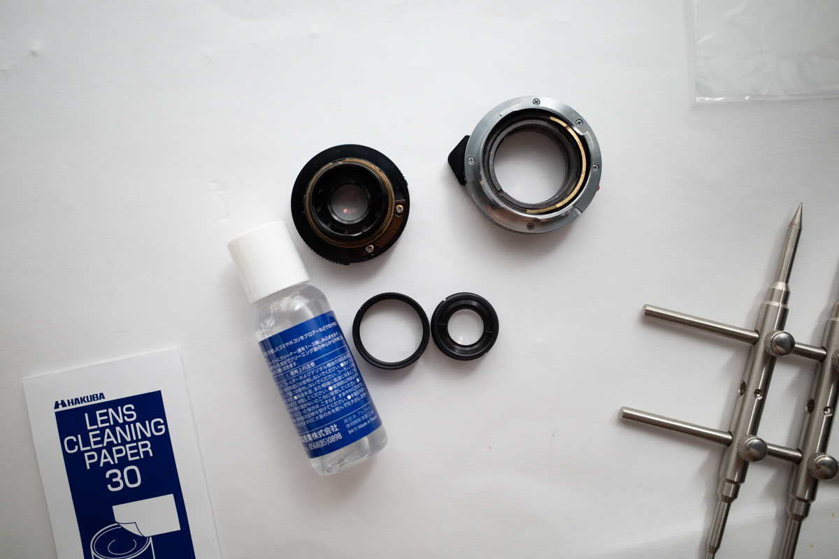 分解清掃】MINOLTA M-ROKKOR 40mm F2 ライカCL純正レンズ | from