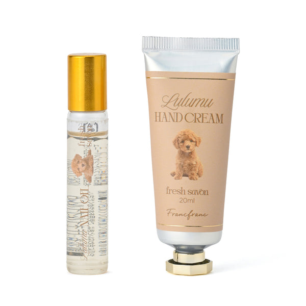 ルルム ハンドケアギフトセット プードル XS ベージュ | Francfranc
