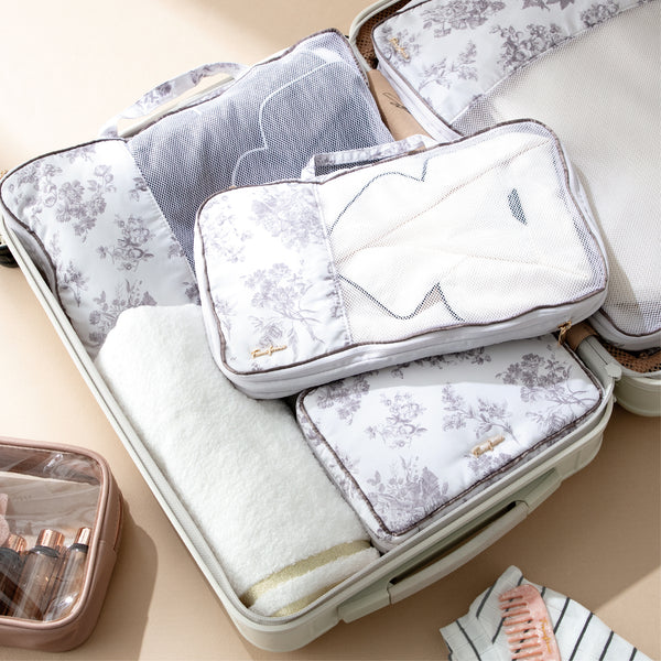 クラシックフラワー 圧縮オーガナイザー S ダークグレー | Francfranc