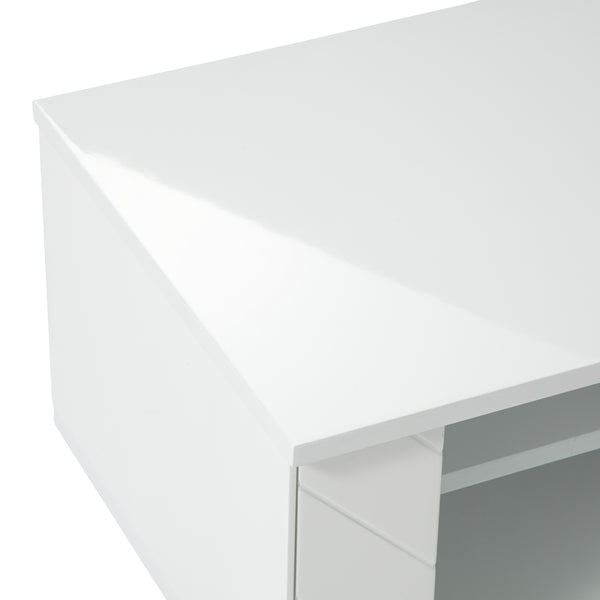 ソルティール TVボード 2 ホワイト（W1500×H410） | Francfranc