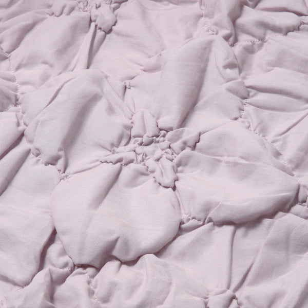 フラワーキルト 掛け布団カバー ダブル ピンク | Francfranc（フラン