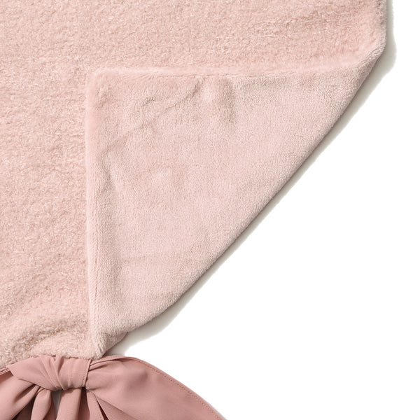 WARMY ホワモコ リボン 掛け布団カバー シングル ピンク | Francfranc