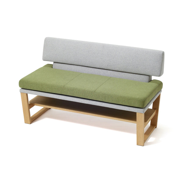 EC限定】ラソン ソファ グレー×グリーン（W1200） | Francfranc