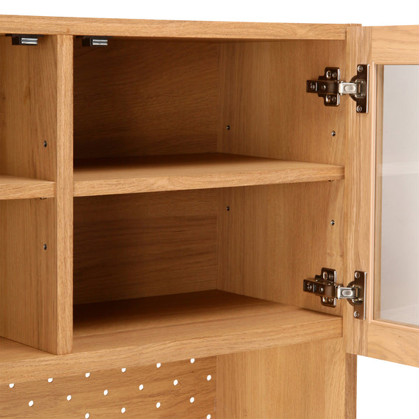 ライツ キッチンボード ナチュラル（W900xH1750） | Francfranc