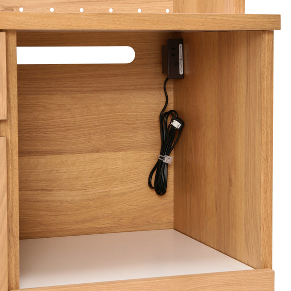 ライツ キッチンボード ナチュラル（W900xH1750） | Francfranc