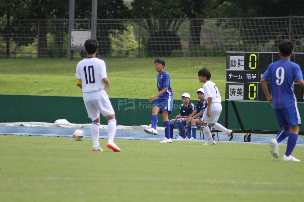 第二・如水館 ー 済美 【広島県中学校サッカー選手権】 | フレンドリー