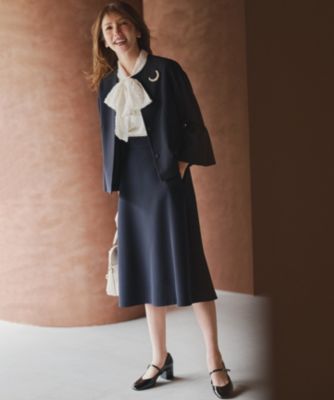 LULUOLI パカラ レフア ブラウス＆スカート ネイビー 未使用 フリー