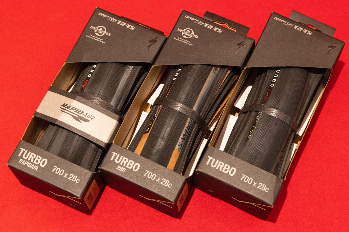 スペシャライズドのNEWロードタイヤ「Sワークス ターボシリーズ」3種類