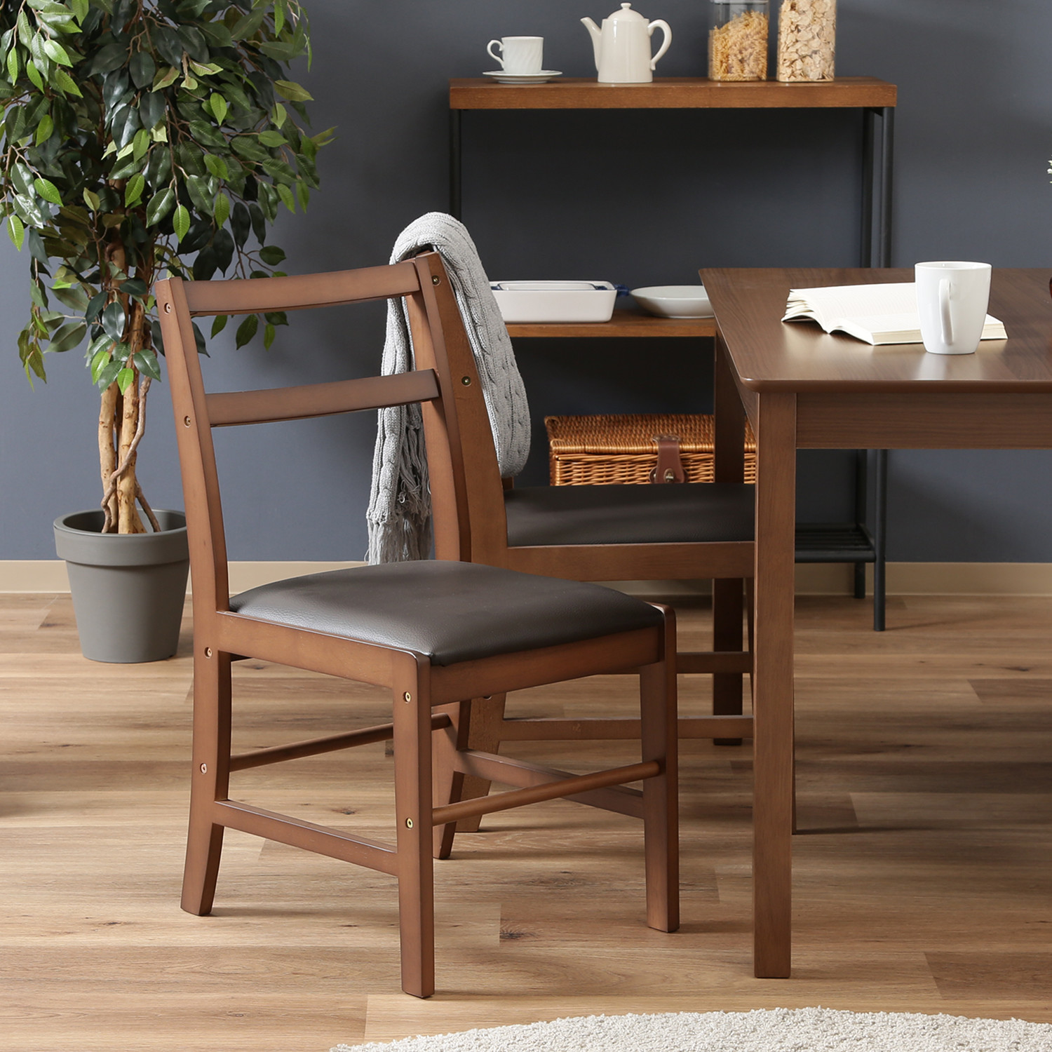 C/D:98817] ダイニングチェア モルト BR ｜ ORDERING SHOP