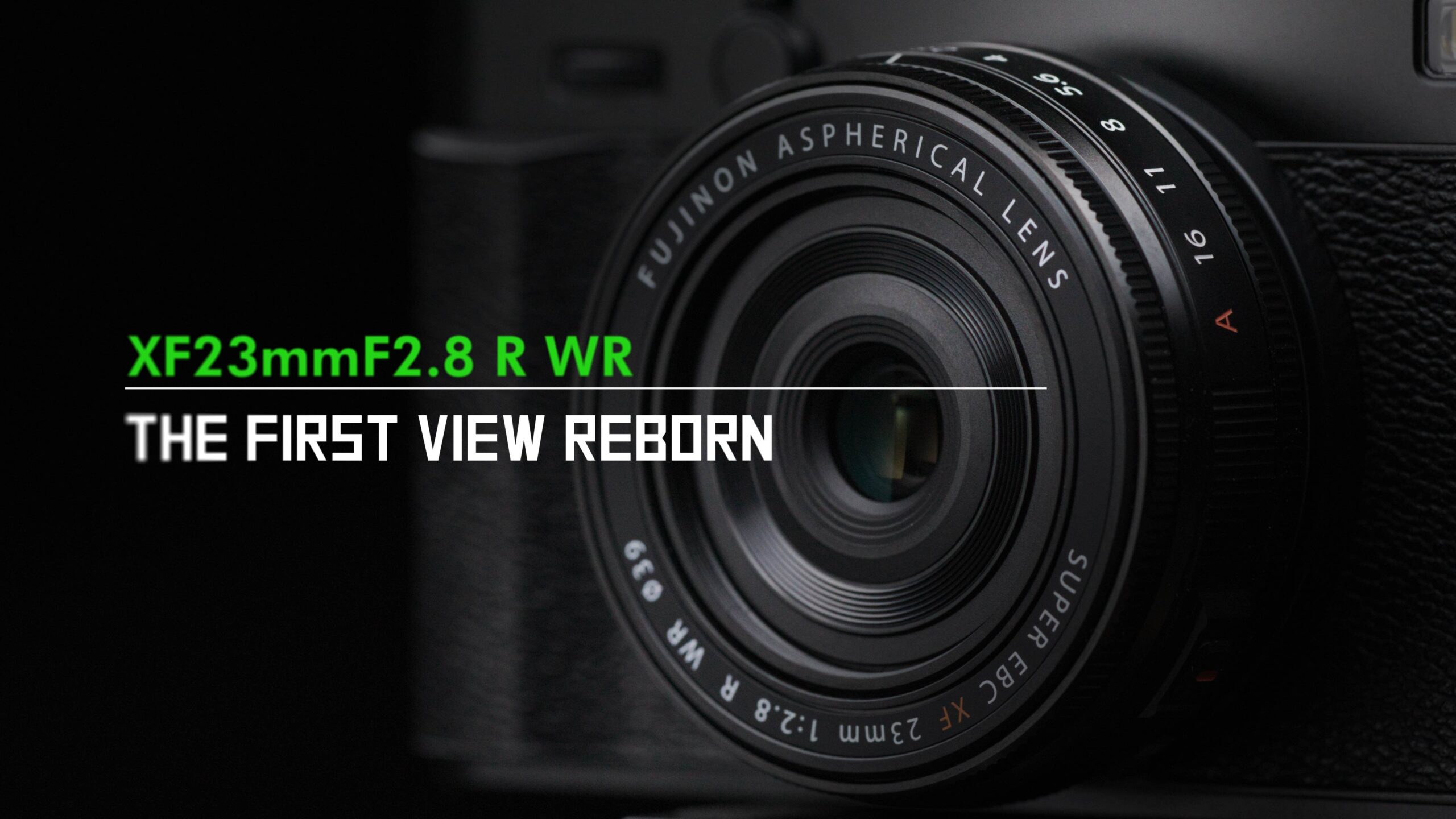 XF23mmF2.8 R WR | Lenses | FUJIFILM X Series & GFX - USA