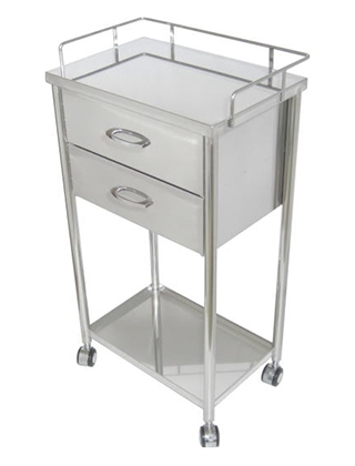 ステンレス鍼灸院用ワゴン 450mm×300mm×810mm｜ステンレスインテリア