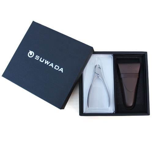 SUWADA】つめ切り ベビー／革ケースギフトセット | 藤巻百貨店