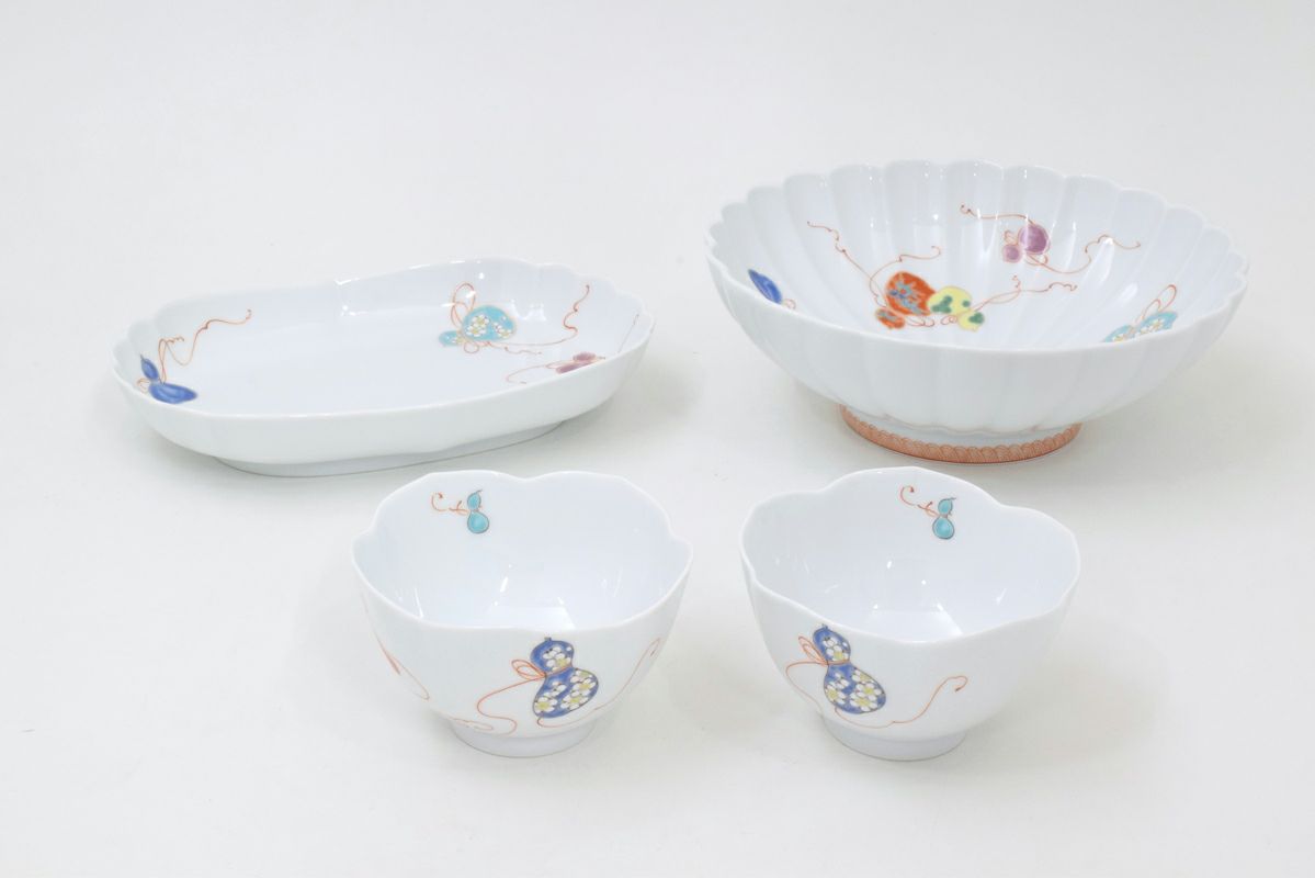 ブルーワイナリー 楕円盛皿 | 有田焼 深川製磁｜公式オンラインストア