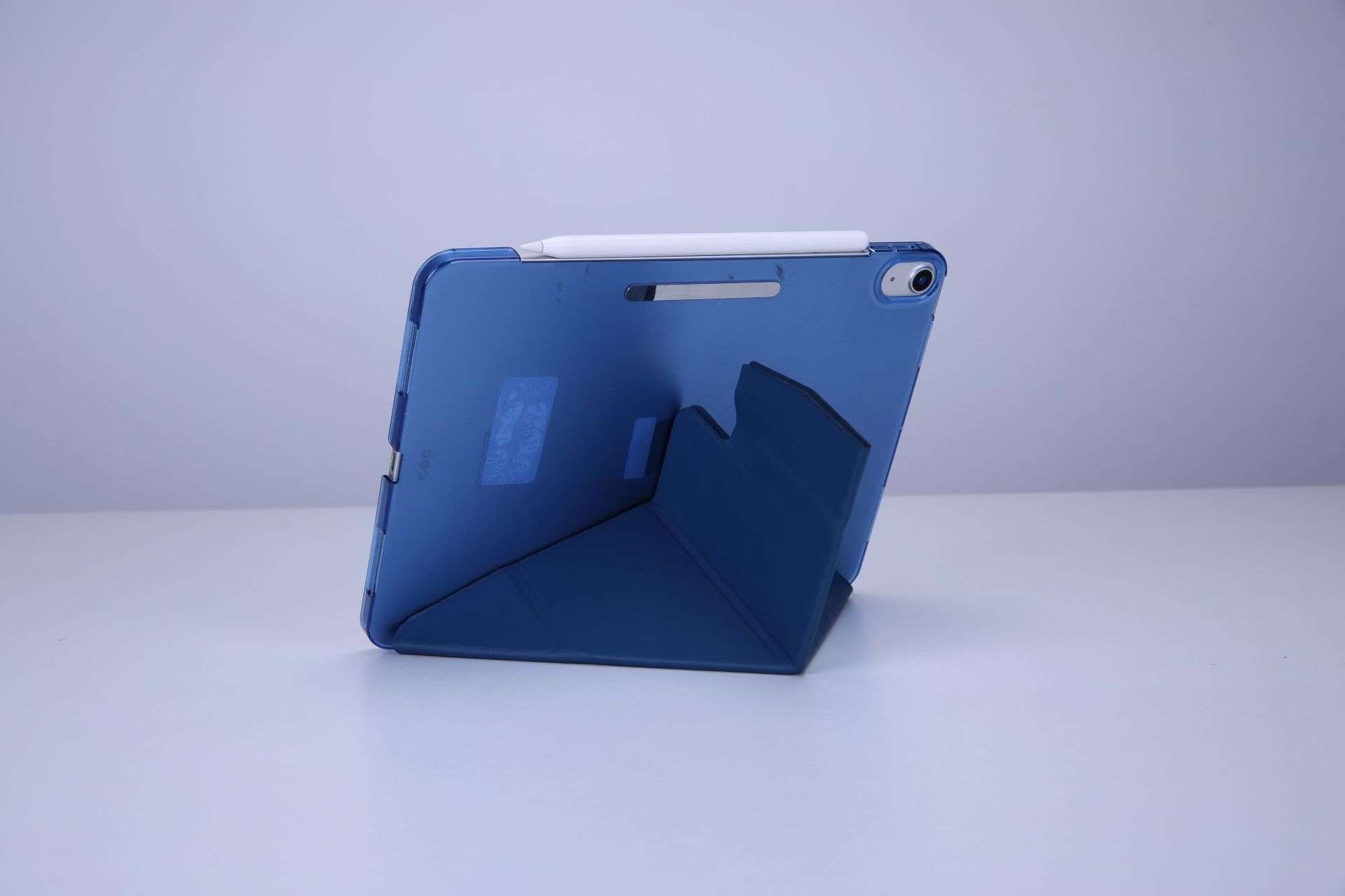 iPadケース 多機能アコーディオン折りたたみ式タブレットカバー ipad