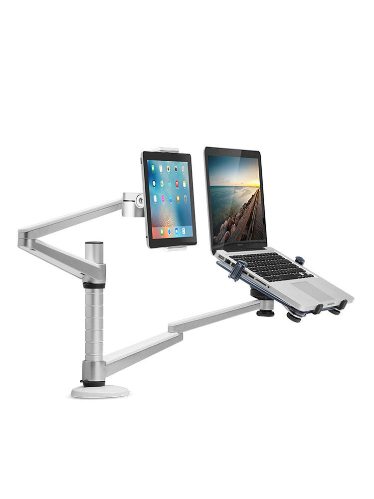 モニターアーム モニターアーム 二台同時設置マルチデバイス対応アーム