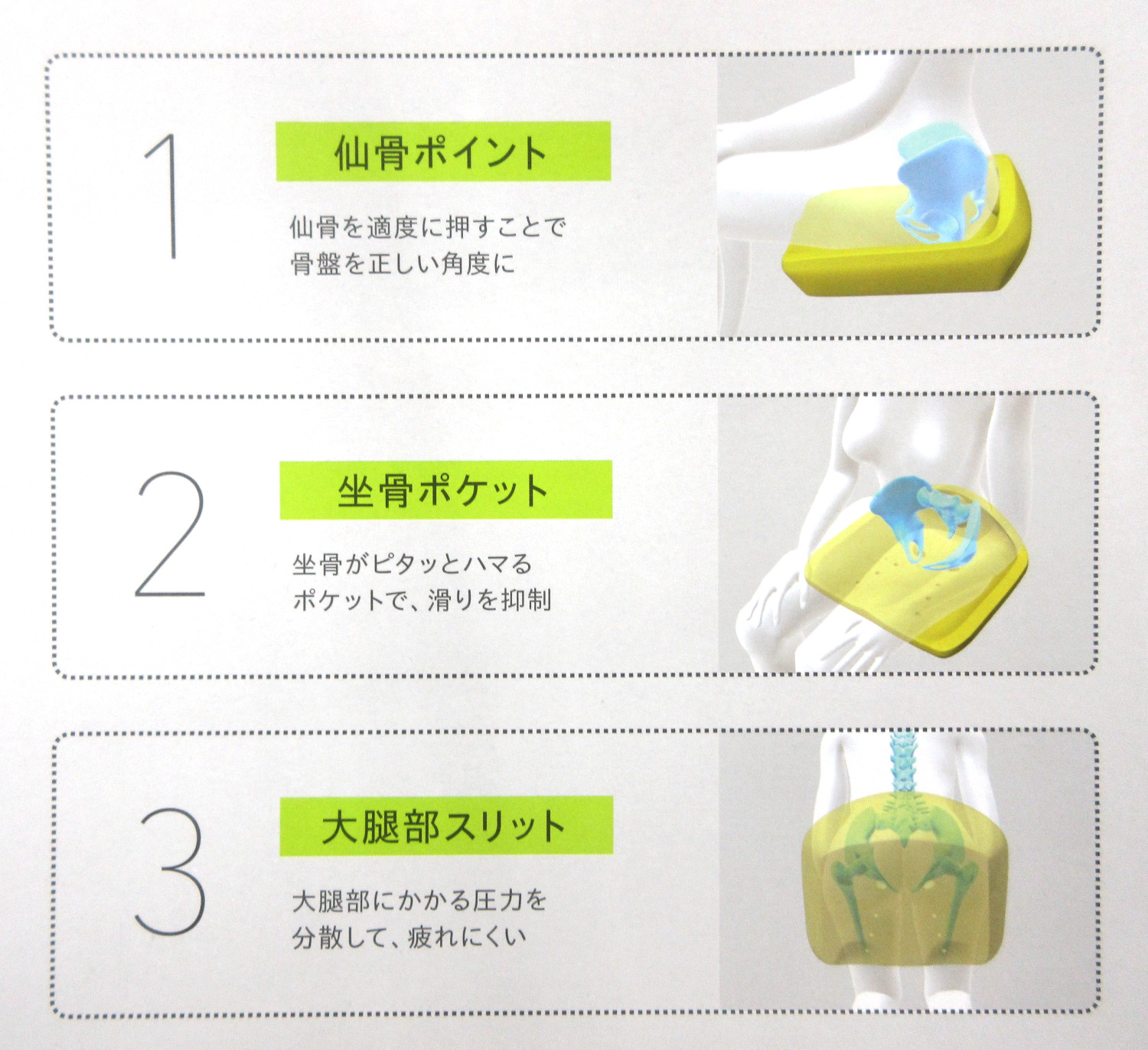 西川　keeps　骨盤サポートクッション お尻のまくら　　腰のまくら お尻の“まくら” 西川「Keeps」 - Impress Watch