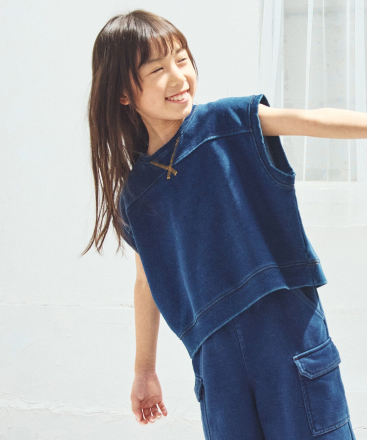 オーバーサイズベスト（98-42CI09-204）｜コムサイズム（COMME CA ISM