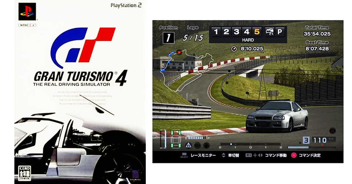 12月28日のレトロゲーム】今日はPS2『グランツーリスモ4』の発売19周年