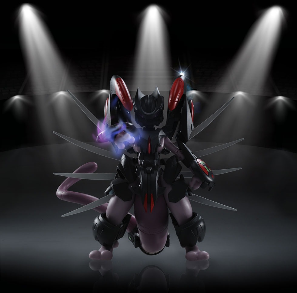 全身を拘束された「アーマードミュウツー」がアクションフィギュアで