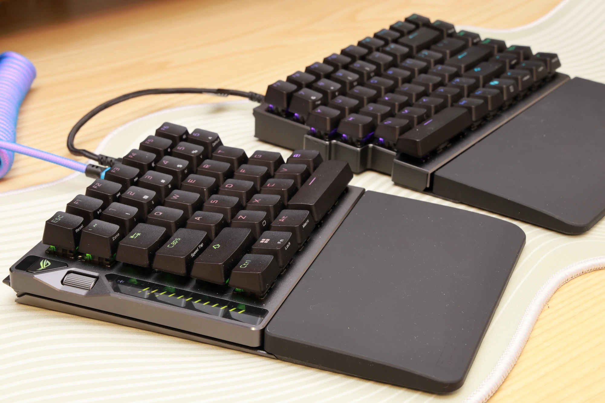 ROG Falcata Gaming Keyboardレビュー！ 磁気スイッチ搭載の高性能分割