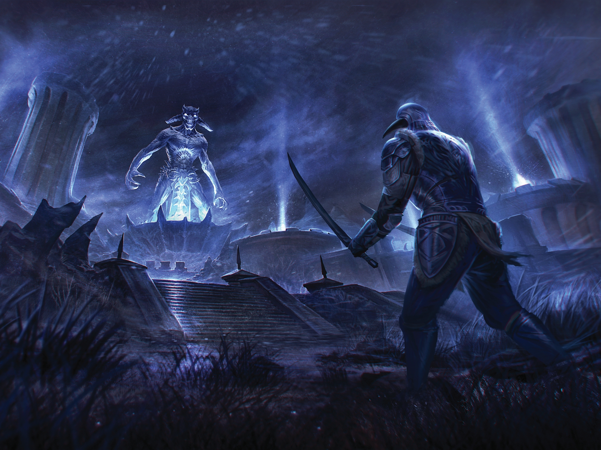 The Elder Scrolls Online: The Poster Collection – a beatiful war