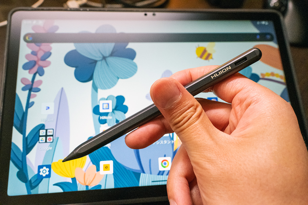 HUION Kamvas Slate 11 レビュー】スタイラスペン付属のコスパ重視な