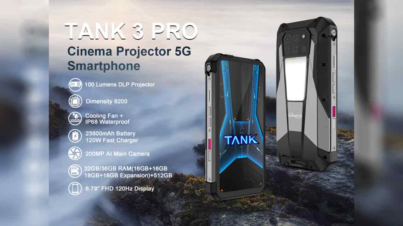 Unihertz Tank 3 Proってどんなスマホ？特徴・スペック・対応バンド