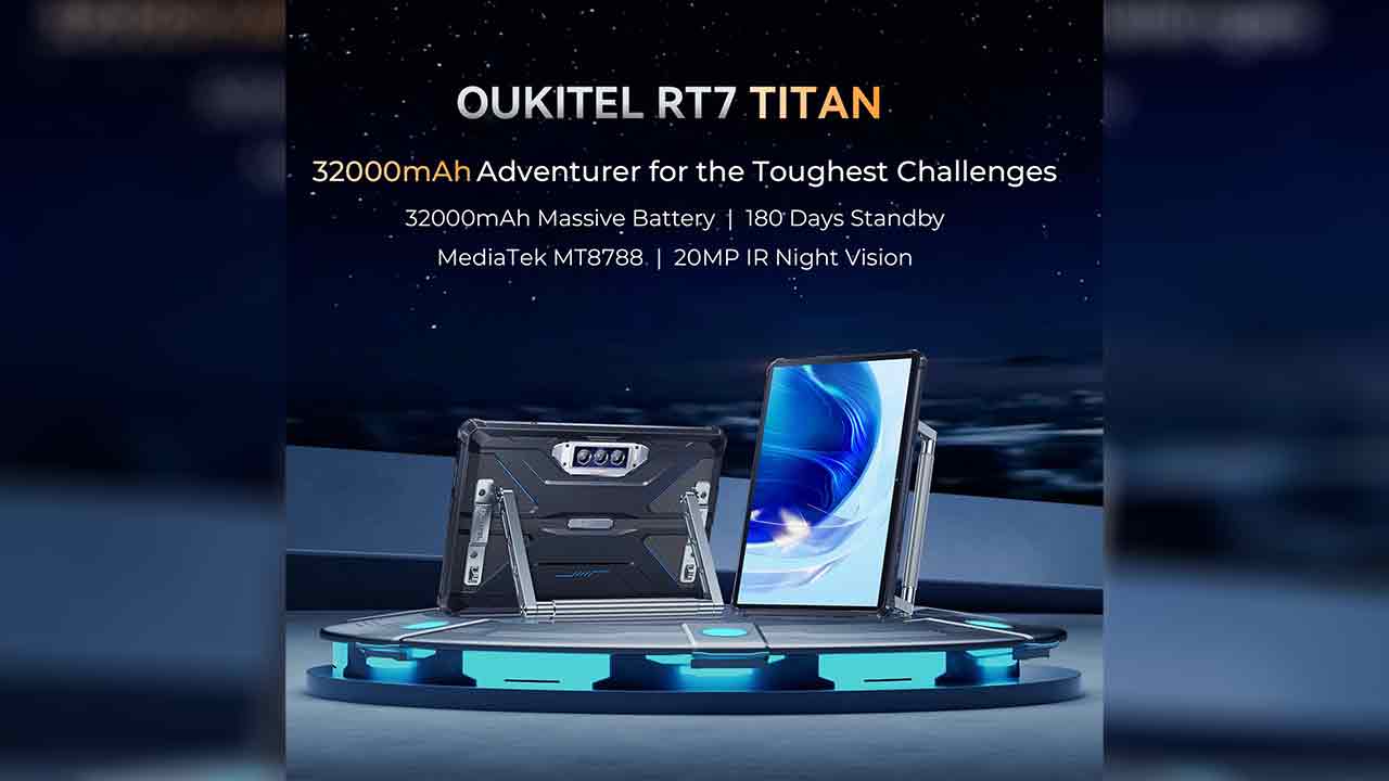 OUKITEL RT7 Titan 4Gのスペック・対応バンドまとめ！32,000mAh
