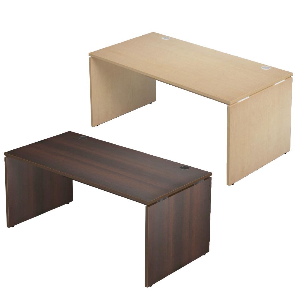 AFデスク 木目 幅180cm 奥行60cm ( オフィスデスク パソコンデスク