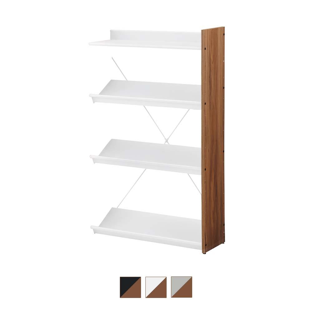 増設用】at! オープンラック 4段タイプ 幅78.1cm 高さ131.3cm 奥行29cm