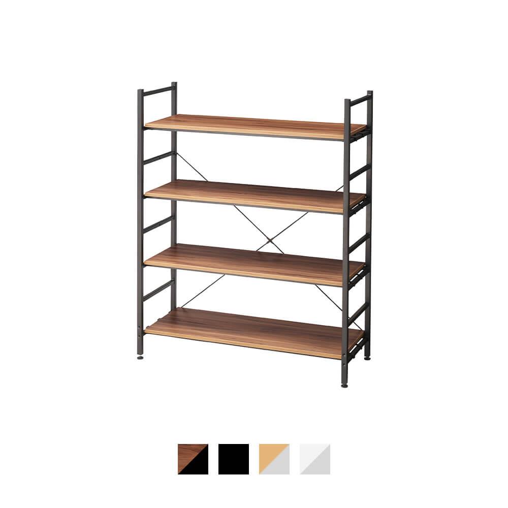 フレームラック OS 4段タイプ 幅126.5cm 高さ145.1cm ( 本棚 シェルフ