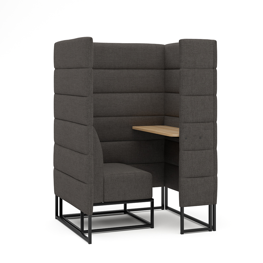 GS2 パーソナルブース 1人用 個別ブース デスク付き (撥水ファブリック