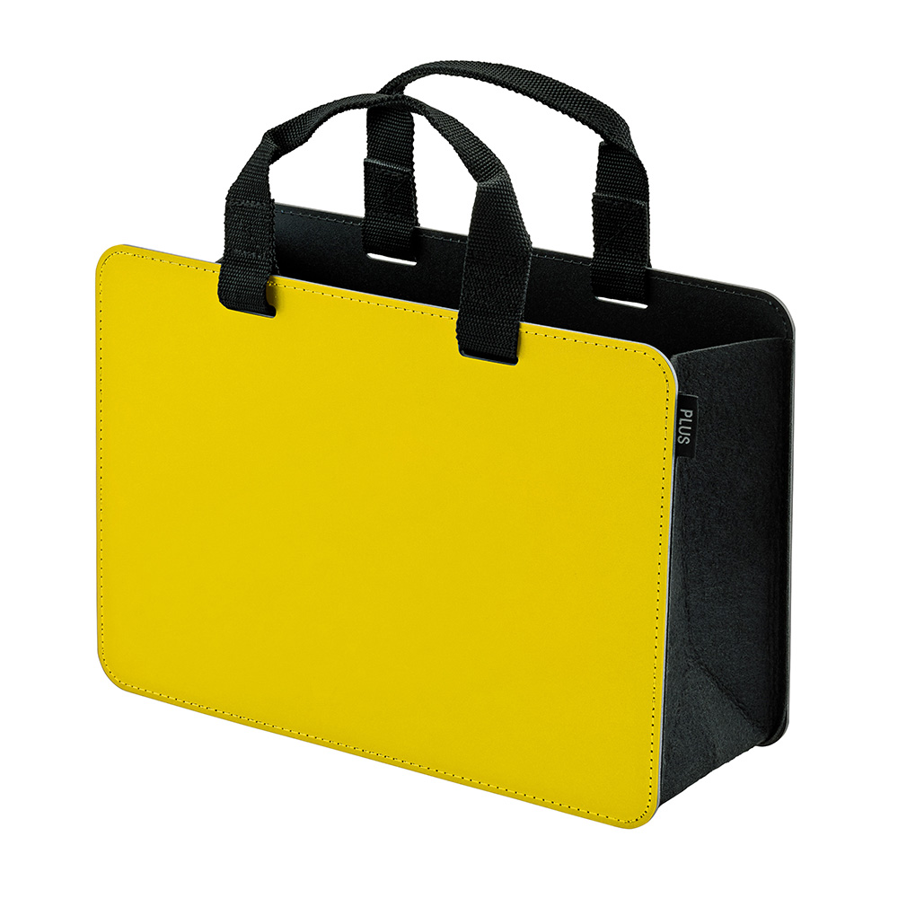 PLUS モバイルバッグ+ A4 ワイドタイプ マチ幅12cm(プラス キャリー