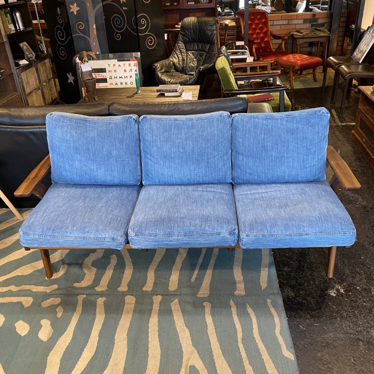 unico/ウニコ SWELLA スウェラ 3人掛け デニムソファ 3シーター デニム